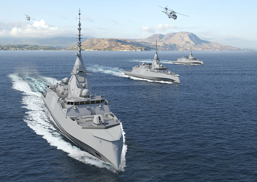 Naval Group-Greece sign Contract for 3 Frigate